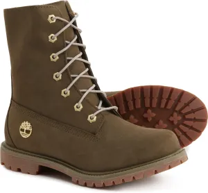 Timberland Women's Teddy Fleece Fold Down WP Ankle Boot