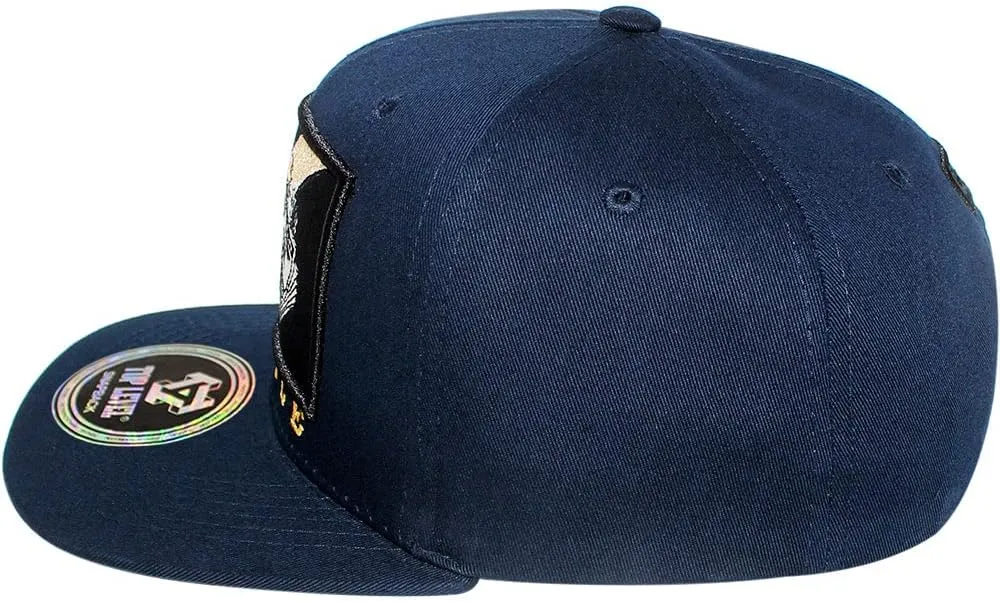 TOP Level Men's Adjustable Cotton Snapback Cap 6 (Various Unique Hat Designs Available)