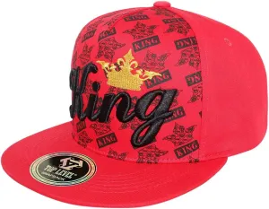 TOP Level Men's Adjustable Cotton Snapback Cap 6 (Various Unique Hat Designs Available)