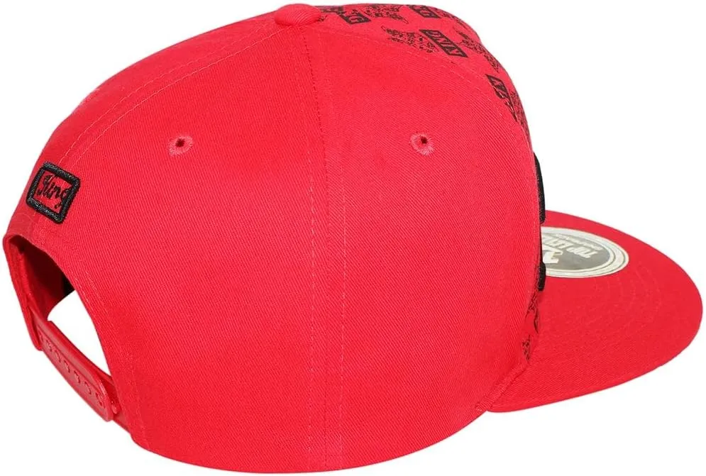 TOP Level Men's Adjustable Cotton Snapback Cap 6 (Various Unique Hat Designs Available)
