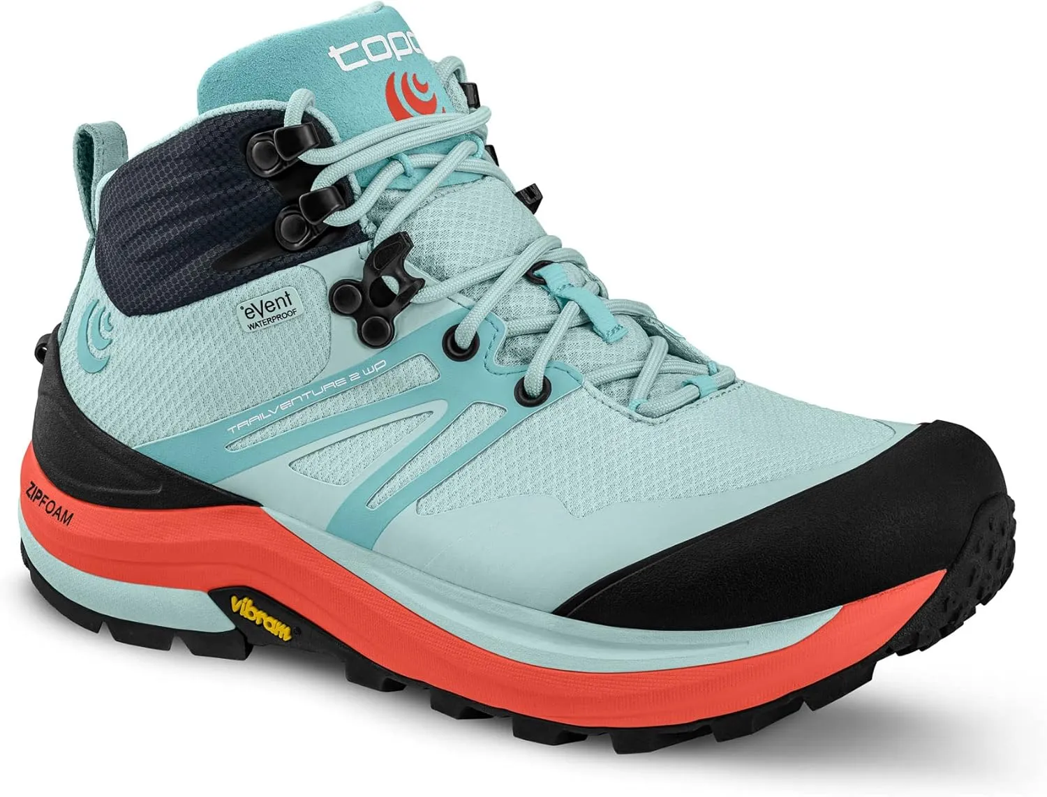 Topo Athletic Women's Trailventure 2 WP Comfortable 5MM Drop Trail Running Boots, Athletic Shoes for Trail Running