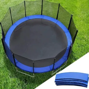 Trampoline Pad, 8ft 10ft 12ft 14ft Trampoline Replacement Safety Pad, Round Spring Cover, UV-Resistant, Tear-Resistant Edge Protection(16ft)