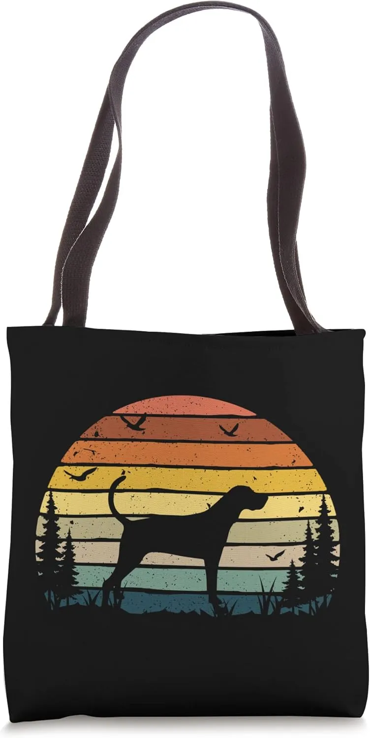 Treeing Walker Coonhound Vintage Retro Mom Dad Dog Tote Bag