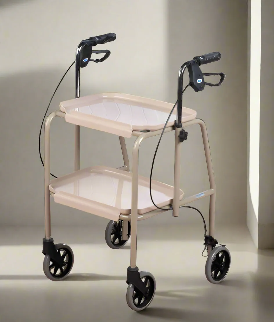 Trolley Walker with Handbrakes – Adjustable Height