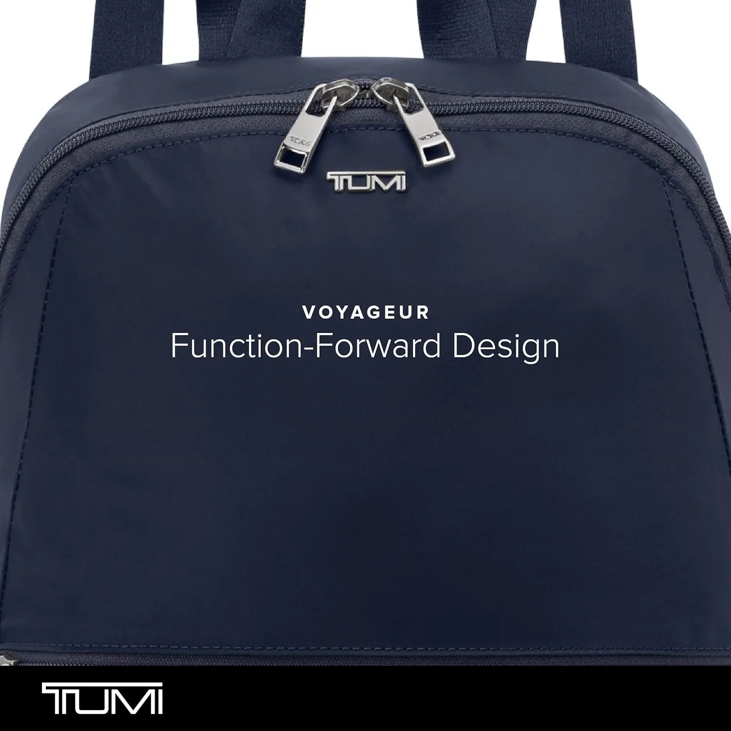 TUMI - Just In Case Foldable Backpack - Lightweight, Compact Travel Backpack - For One Bag Travel - 15.5" X 12.3" X 4.5" - Indigo