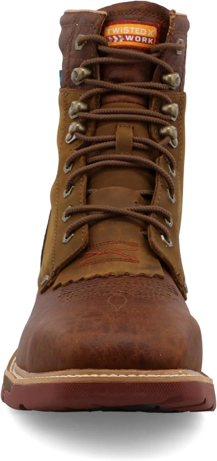 Twisted X Men's 8" Cell Stretch Lacer Steel Toe