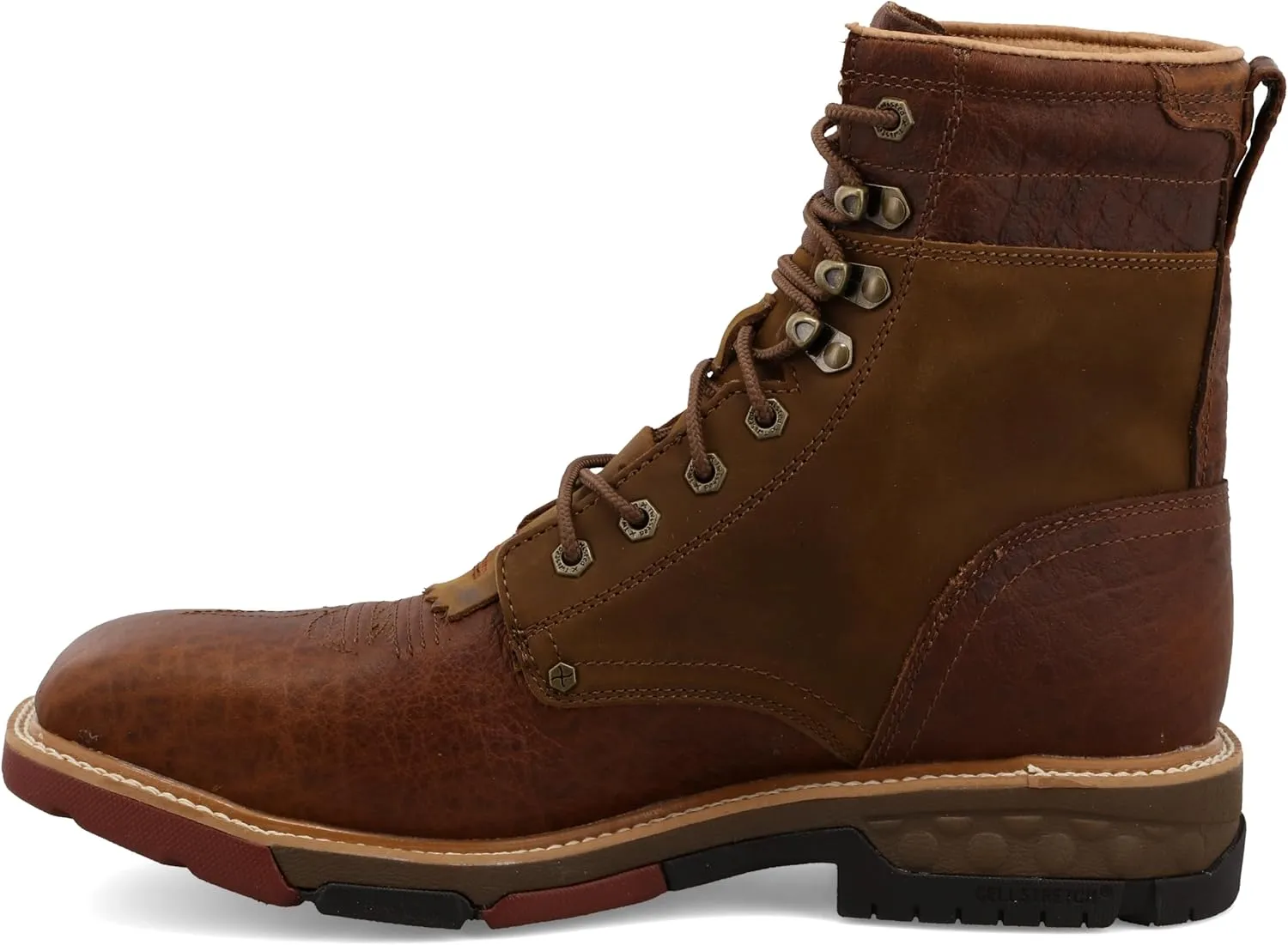 Twisted X Men's 8" Cell Stretch Lacer Steel Toe