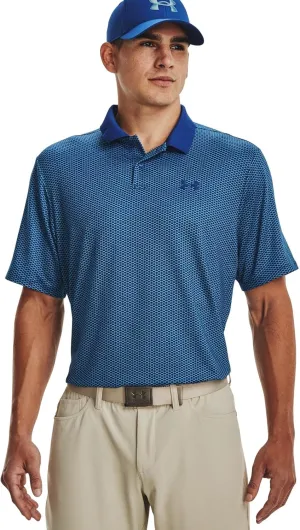 Under Armour Mens Matchplay Printed Polo - Sweat Wicking SM