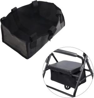 Under Seat Rollator Bags, Walker Storage Bag 4 Wheeled Walker Rollator Wheelchair Frame Replacement Storage Bag