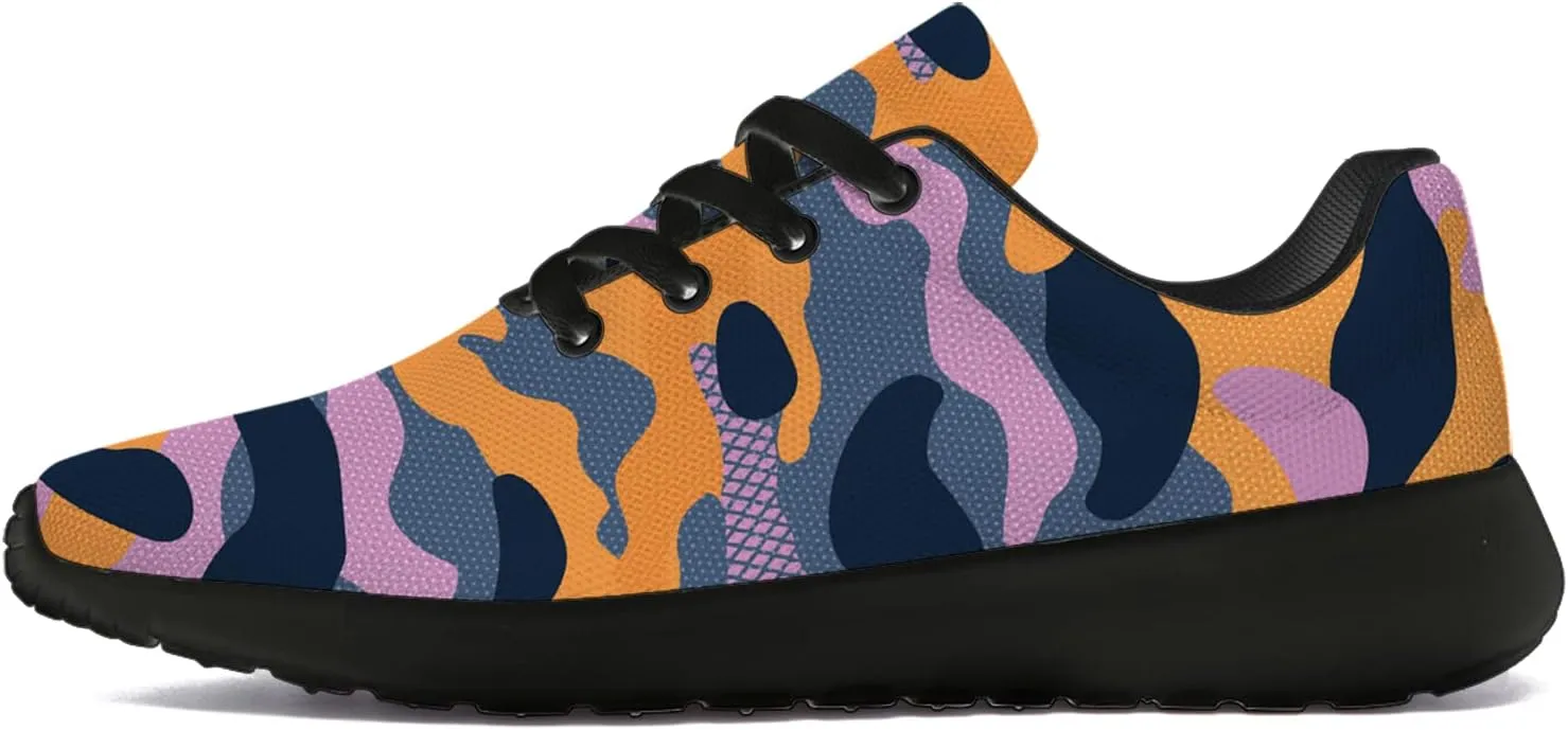 Unisex Camouflage Sneakers for Women & Men, Breathable & Lightweight, All Occasions