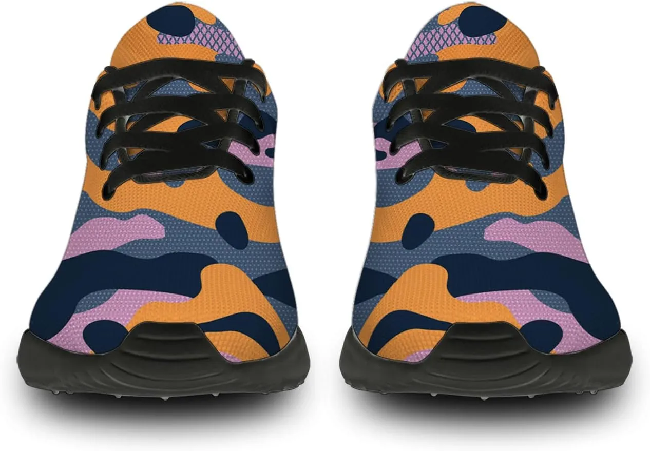 Unisex Camouflage Sneakers for Women & Men, Breathable & Lightweight, All Occasions