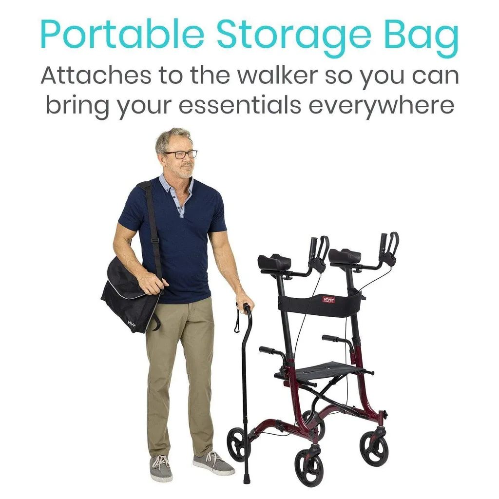 UpRight Walker - 4 Wheels with Seat