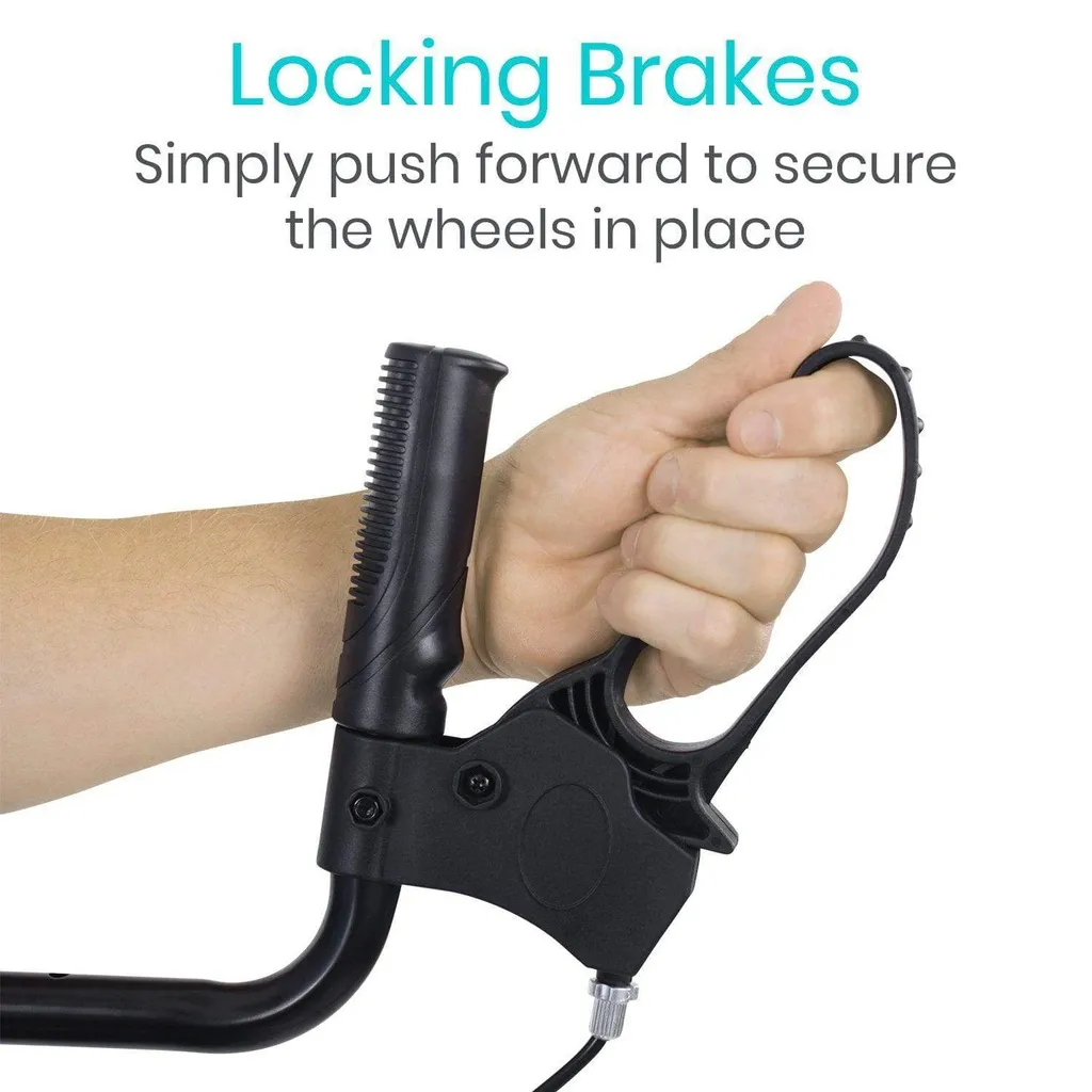 UpRight Walker - 4 Wheels with Seat