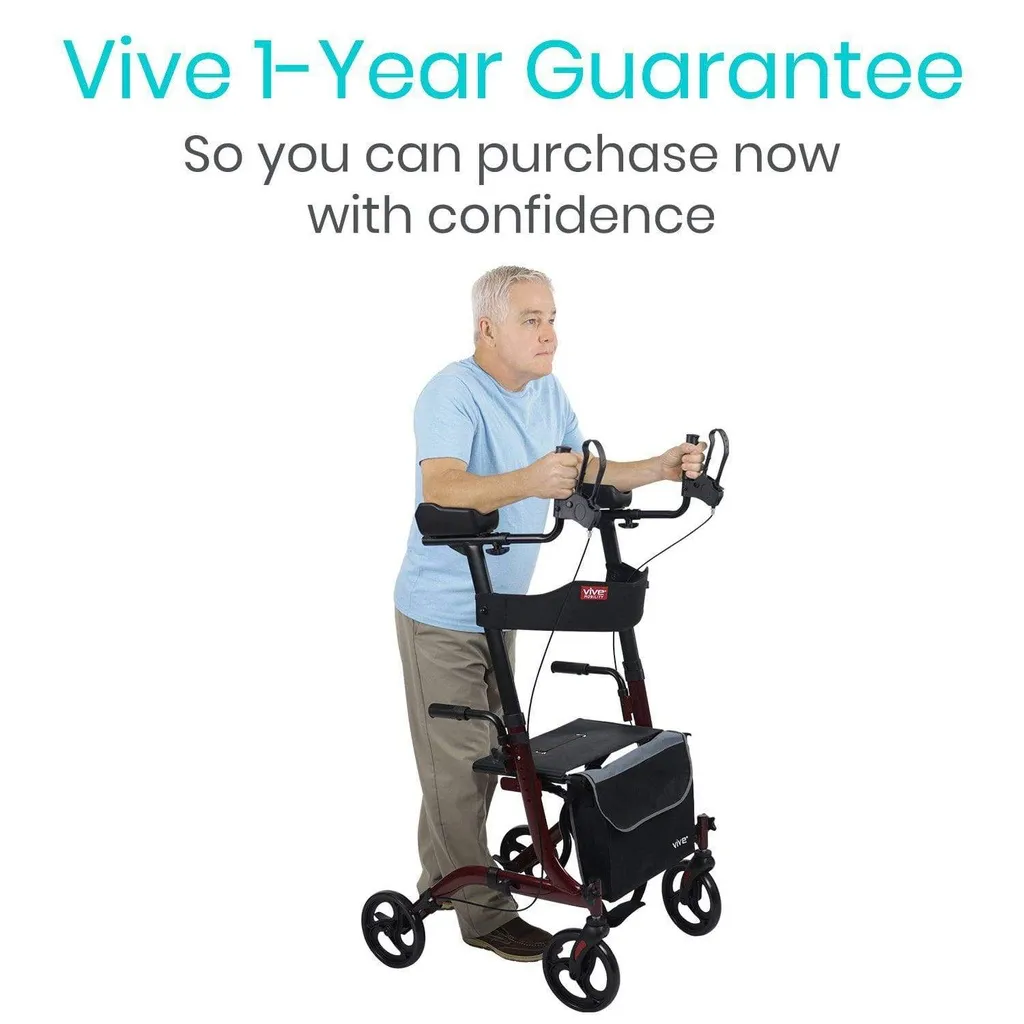 UpRight Walker - 4 Wheels with Seat