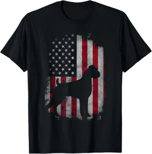 USA American Boxer Dog - Animal Dog Breeder Puppy Trainer T-Shirt