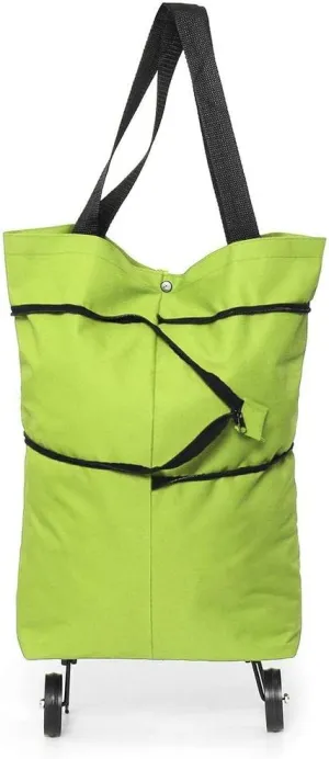 Utility Shopping Cart Shopping Bag Shopping Cart Small Pull Cart Women Buy Vegetables Bag Shopping Organizer Tug Package 5.0 Portable Grocery Cart to Save Space (Color : 3)