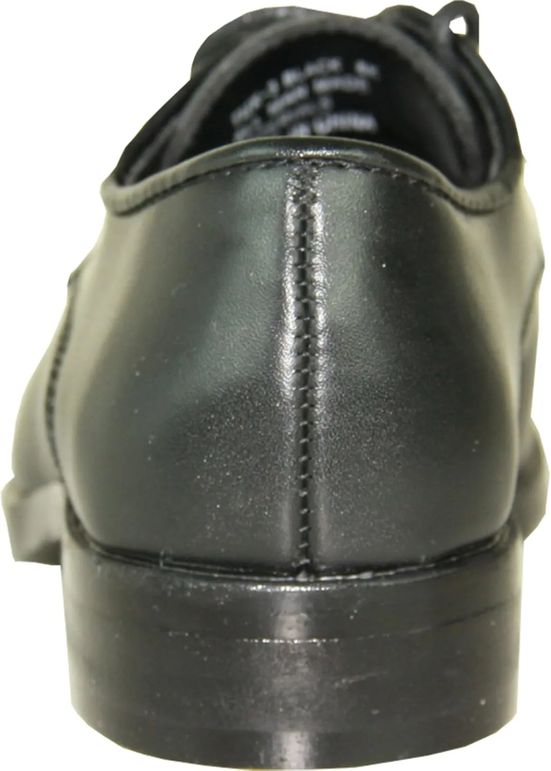 VANGELO Men Dress Shoe TAB and Tux Oxford Formal Tuxedo for Prom Wedding Uniform Medium and Wide Width Black Grey Ivory White Patent