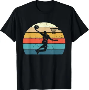 Vintage Basketball Dunk - Ball Game Trainer Sports Lover T-Shirt