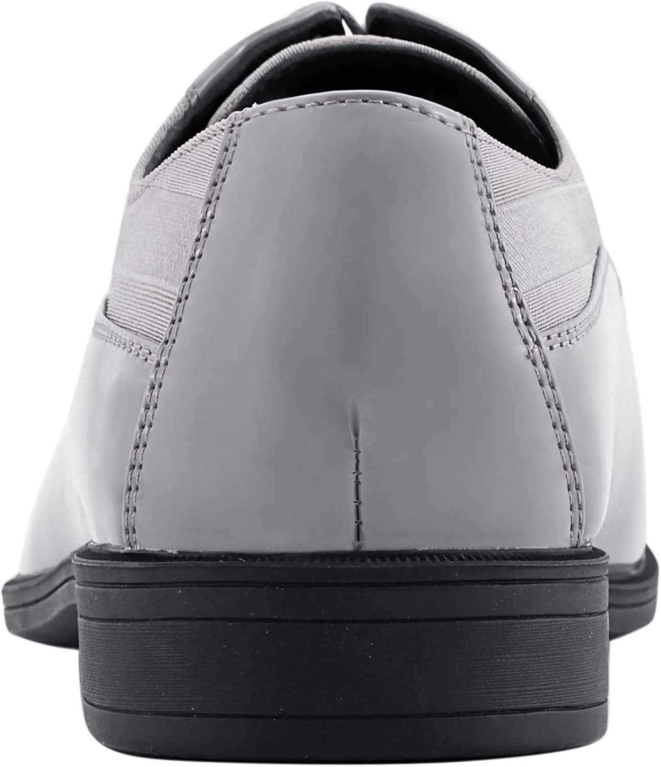 Viotti 179, Casual Dress Oxford Shoes for Men, Satin Striped Lace-Ups, Men's Business Casual Leather & Satin Shoe, for All Formal Occasions
