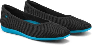 VIVAIA Margot Walker Women's Lightweight Square Toe V Cut Flats Slip on Washable Casual Flats