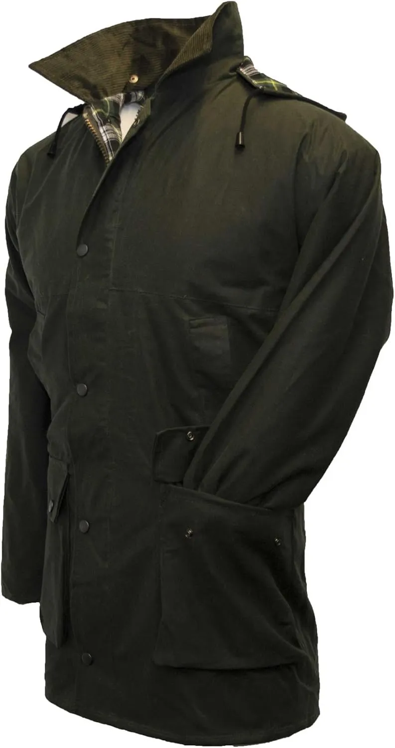 Walker and Hawkes Men's Wax Unpadded Benson Jacket