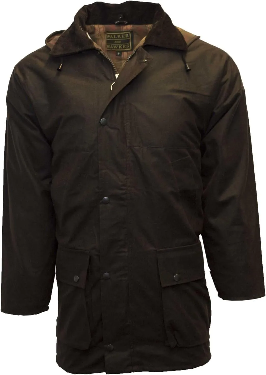 Walker and Hawkes Men's Wax Unpadded Benson Jacket