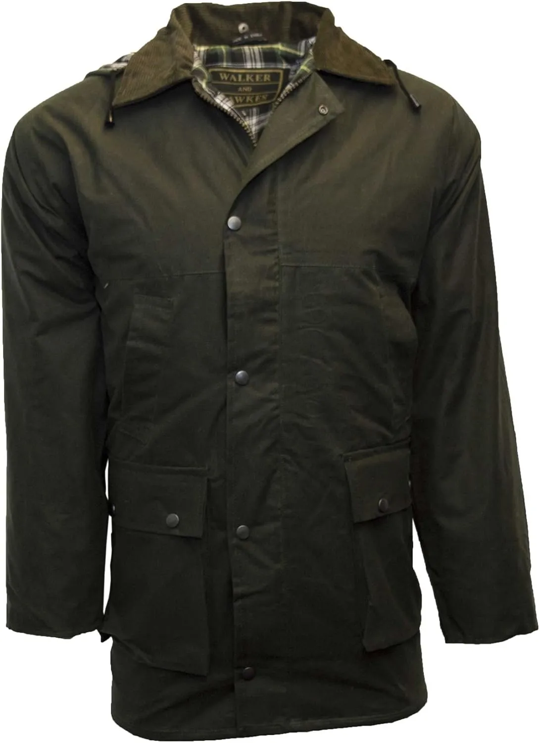 Walker and Hawkes Men's Wax Unpadded Benson Jacket