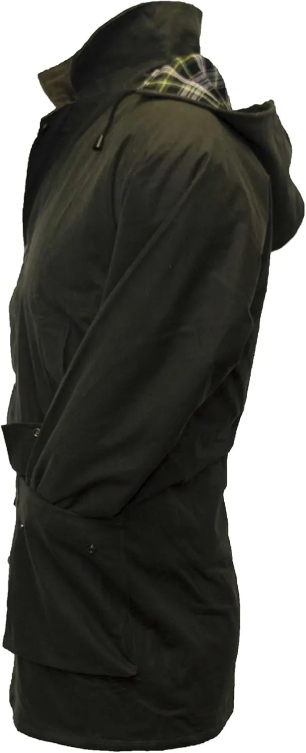 Walker and Hawkes Men's Wax Unpadded Benson Jacket