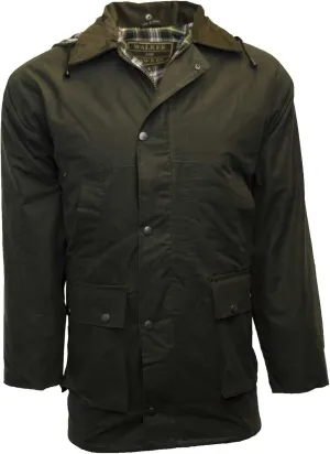 Walker and Hawkes Men's Wax Unpadded Benson Jacket
