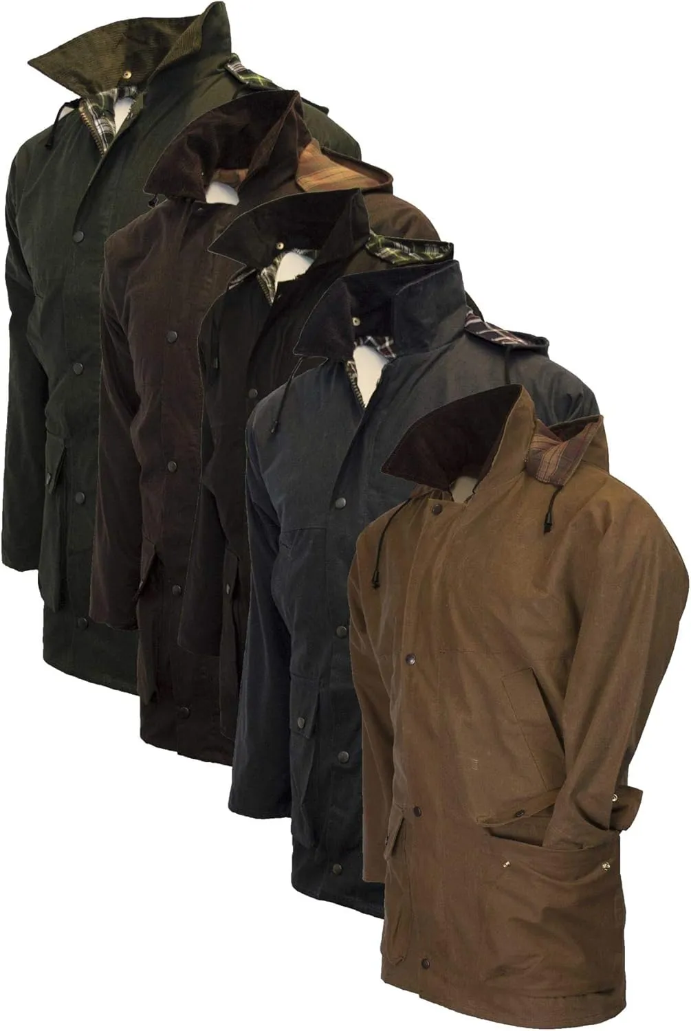 Walker and Hawkes Men's Wax Unpadded Benson Jacket