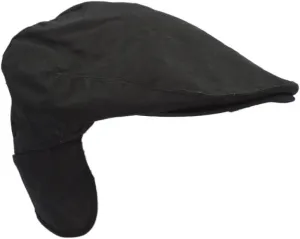 Walker and Hawkes - Wax Edmond Flat Cap w/Foldable Ear Flaps