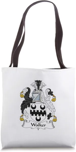 Walker Coat of Arms - Family Crest Tote Bag