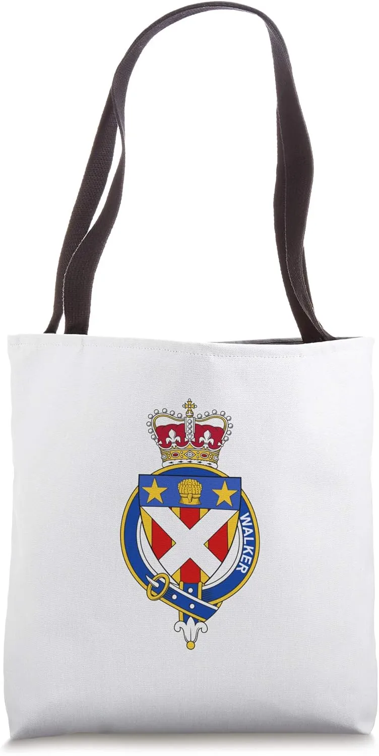 Walker Coat of Arms - Family Crest Tote Bag