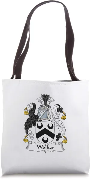 Walker Coat of Arms - Family Crest Tote Bag