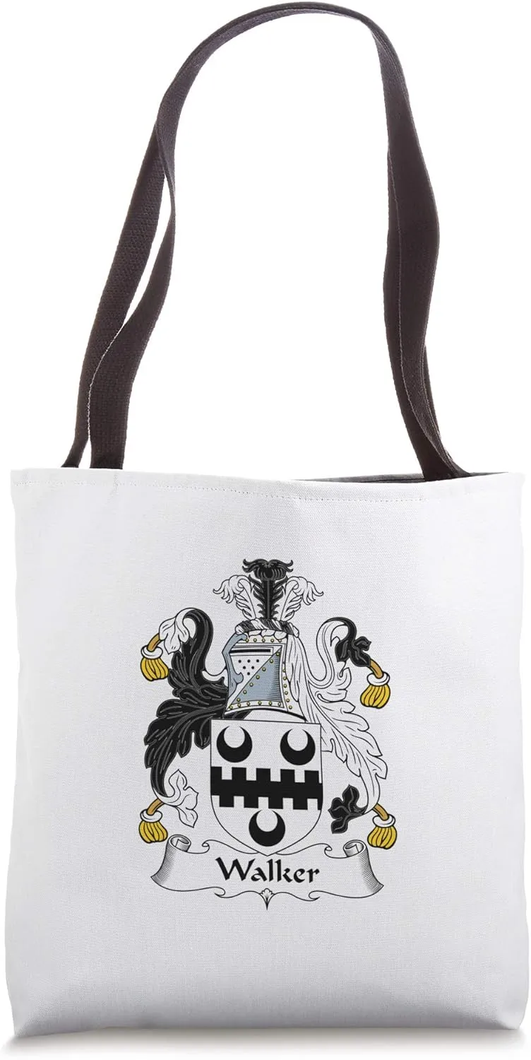 Walker Coat of Arms - Family Crest Tote Bag