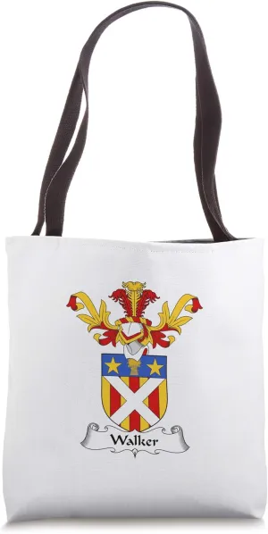 Walker Coat of Arms - Family Crest Tote Bag