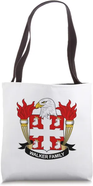 Walker Coat of Arms - Family Crest Tote Bag
