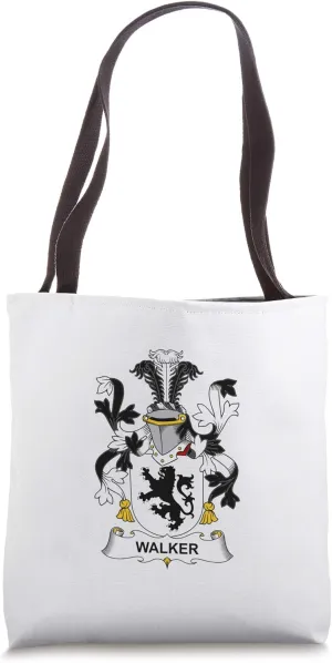 Walker Coat of Arms - Family Crest Tote Bag
