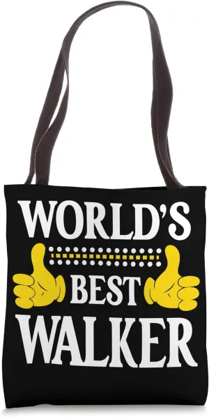 Walker World's Best Personal Name First Name Funny Walker Tote Bag