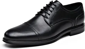 Wedding Dress Shoes for Men, Formal Men's Oxford Shoes Business Comfortable, Black 9