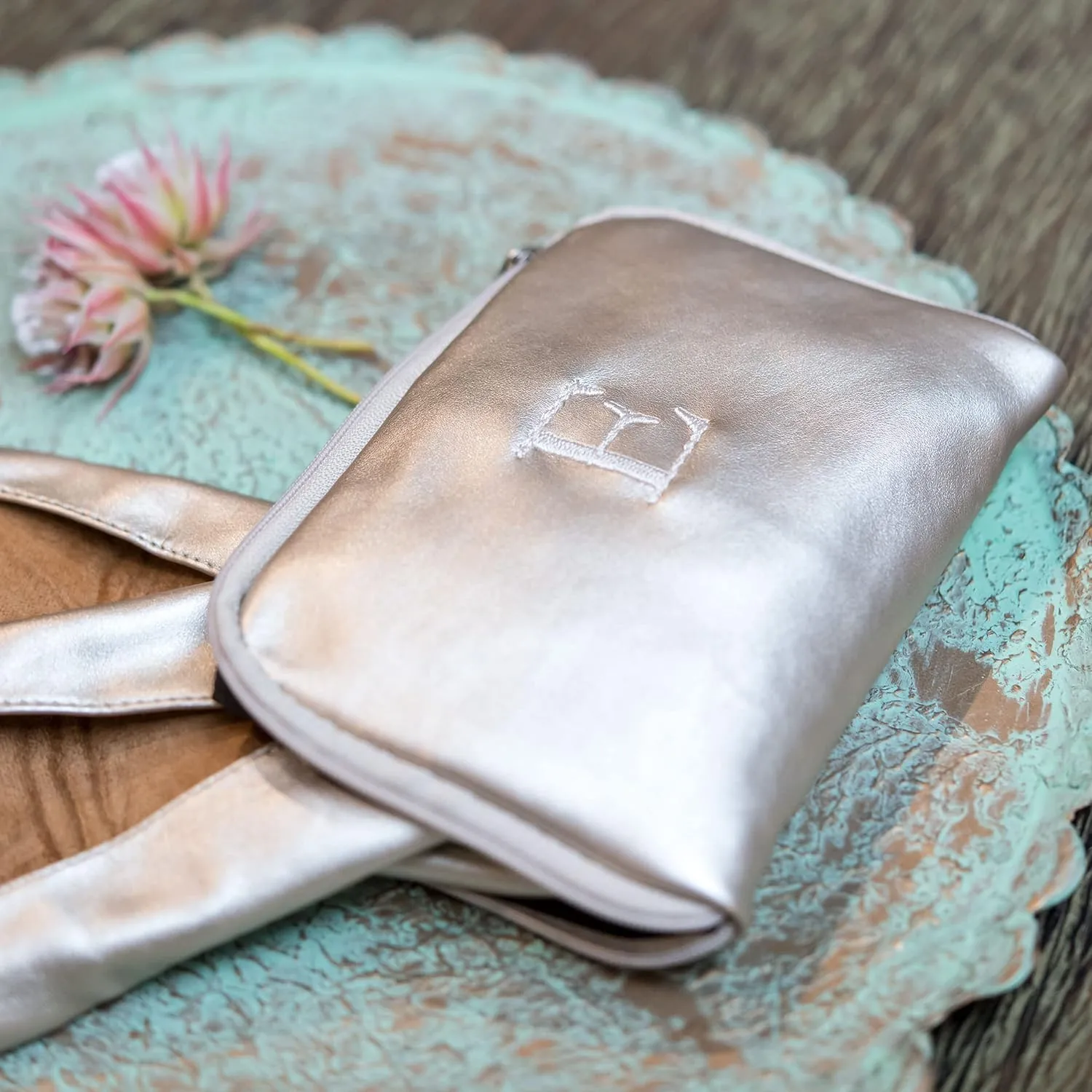 WEDDINGSTAR Custom Embroidered Foldable Ballet Flats Wedding Favor