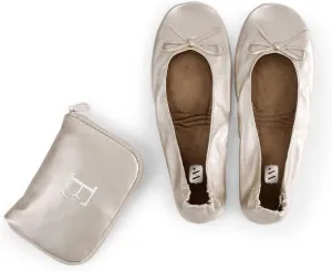 WEDDINGSTAR Custom Embroidered Foldable Ballet Flats Wedding Favor