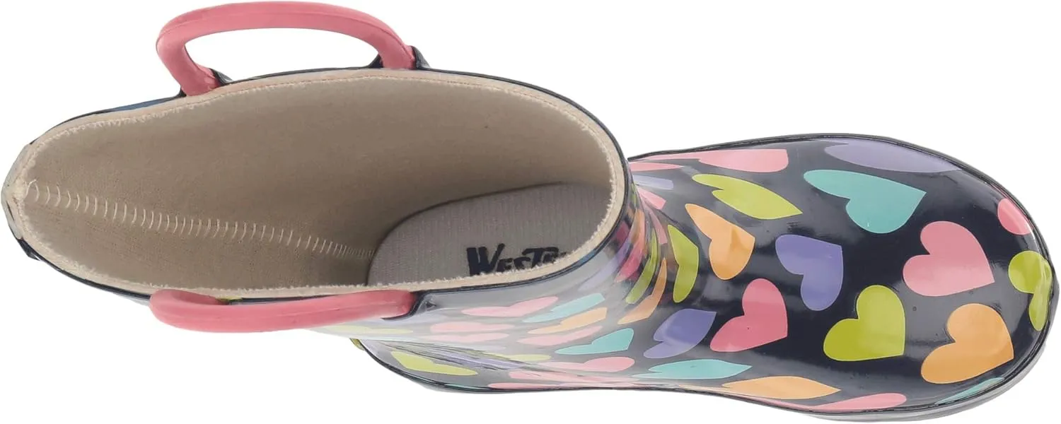 Western Chief Unisex-Child Waterproof Printed Rain Boot