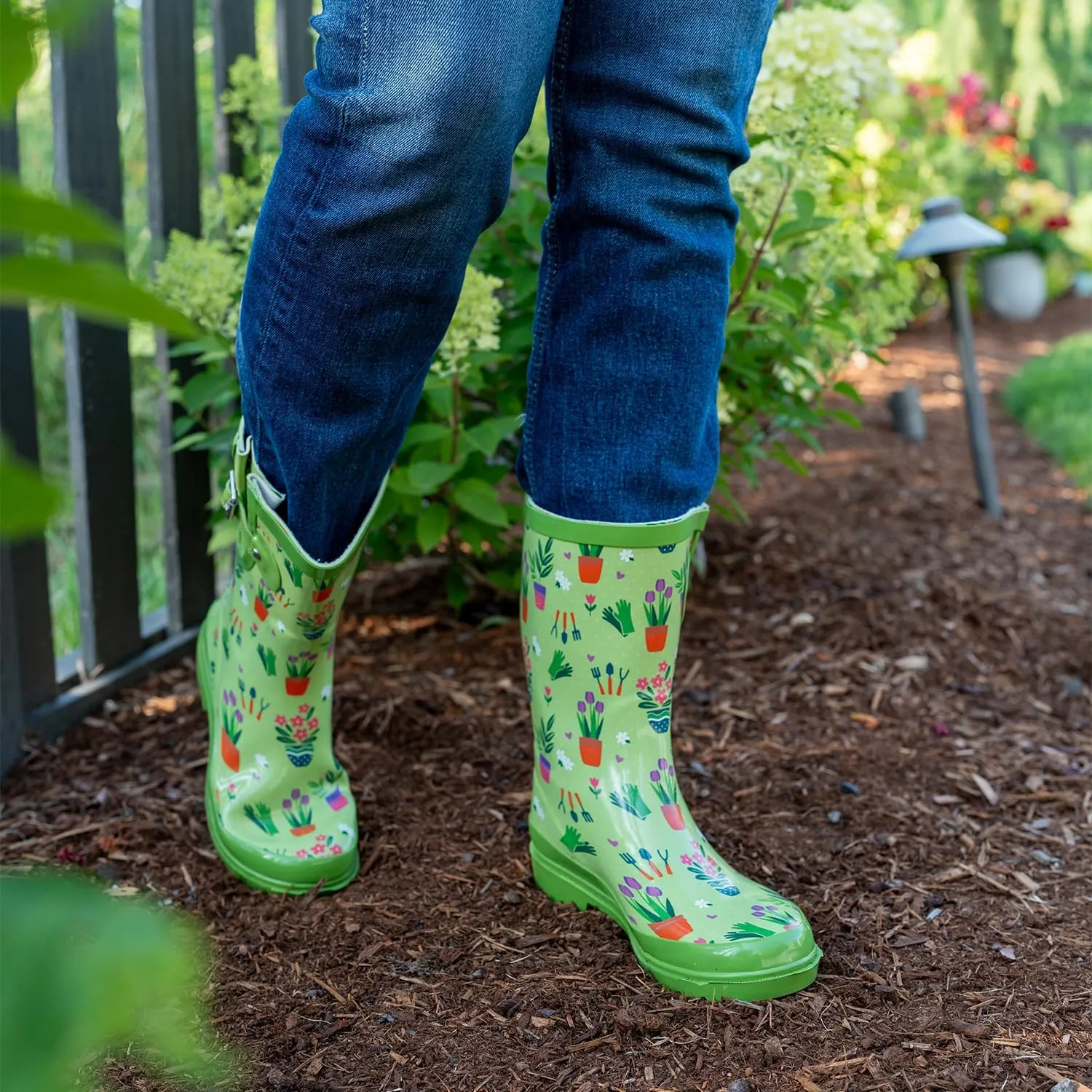 Western Chief Womens Waterproof Mid Rain Boot