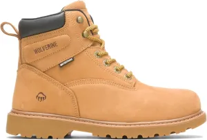 WOLVERINE Men's Floorhand Waterproof Steeltoe 6" Work Boot
