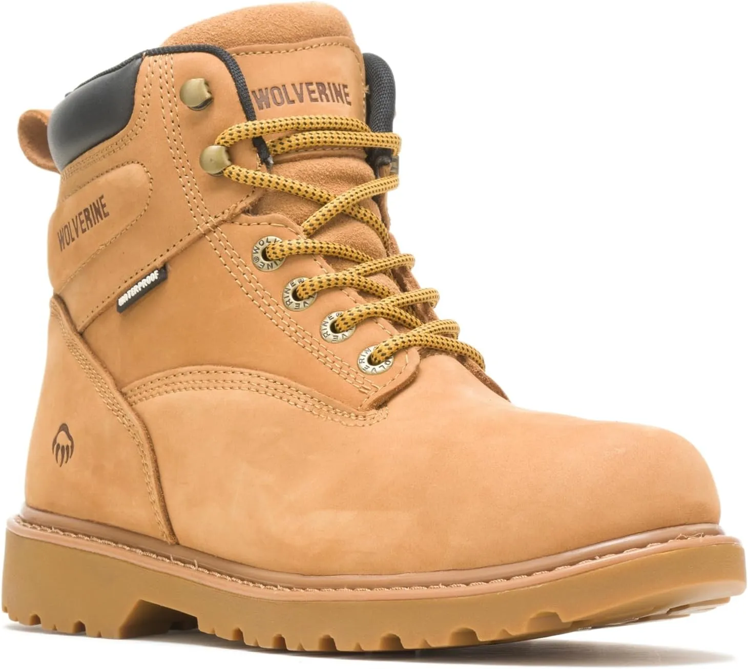 WOLVERINE Men's Floorhand Waterproof Steeltoe 6" Work Boot