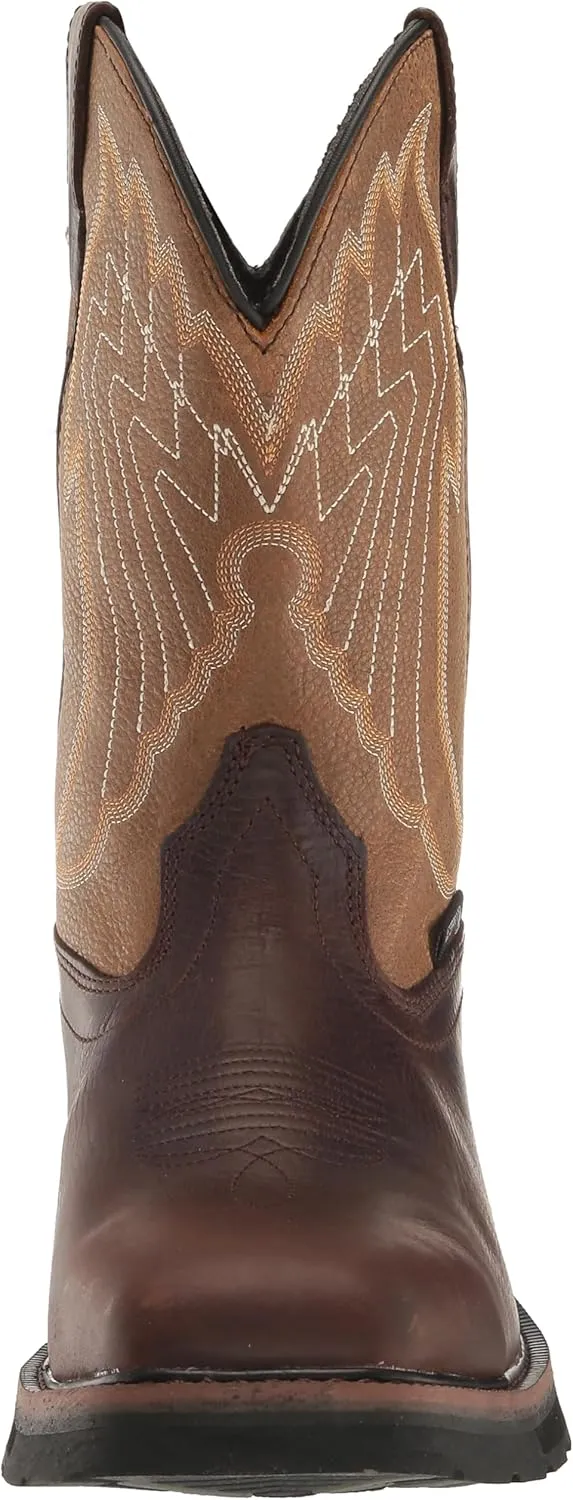 Wolverine Men's Rancher Eagle Waterproof Steel Toe 10" Construction Boot