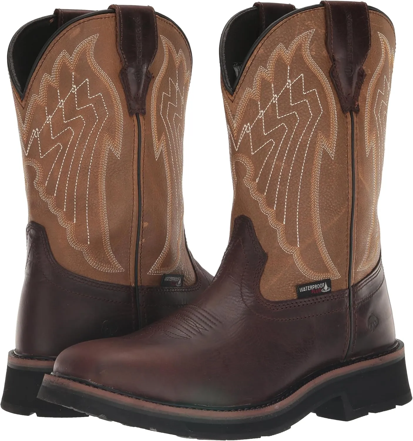 Wolverine Men's Rancher Eagle Waterproof Steel Toe 10" Construction Boot