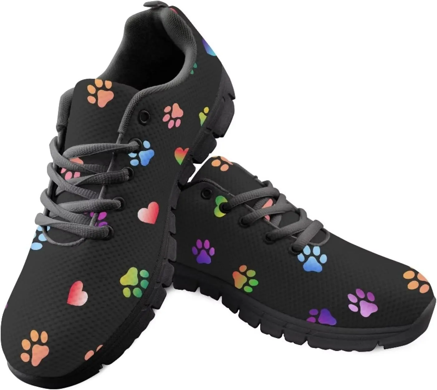 Women Trainers Sports Running Shoes Causal Travel Walking Flat Shoe Lace-up Breathable for Lady Teenager Girls