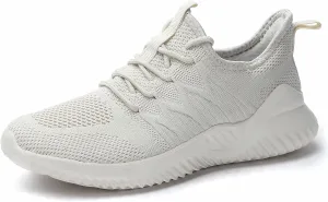 Women's Ladies Tennis Shoes Running Walking Sneakers Work Casual Comfor Lightweight Non-Slip Gym Trainers